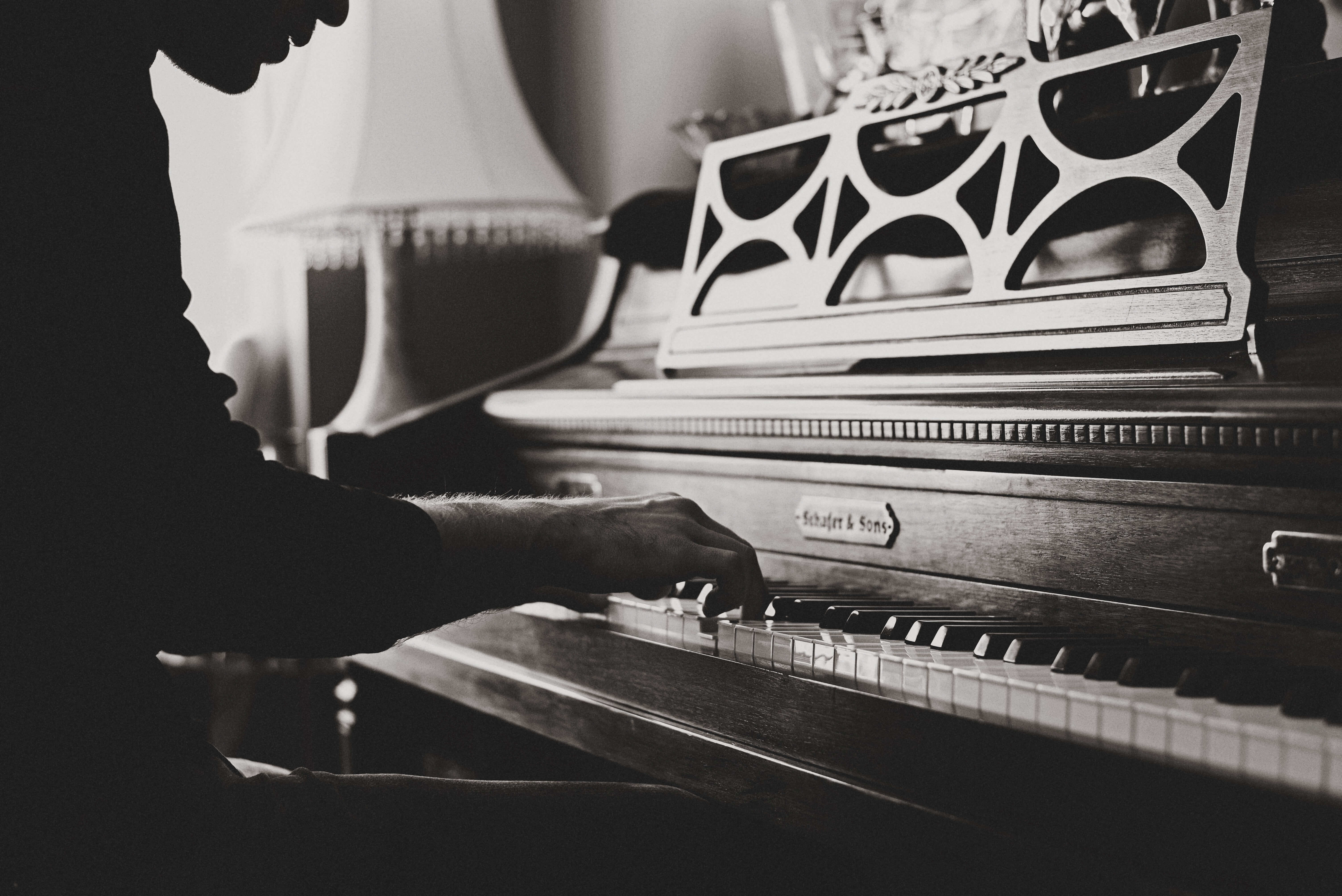 SAWYL playing piano